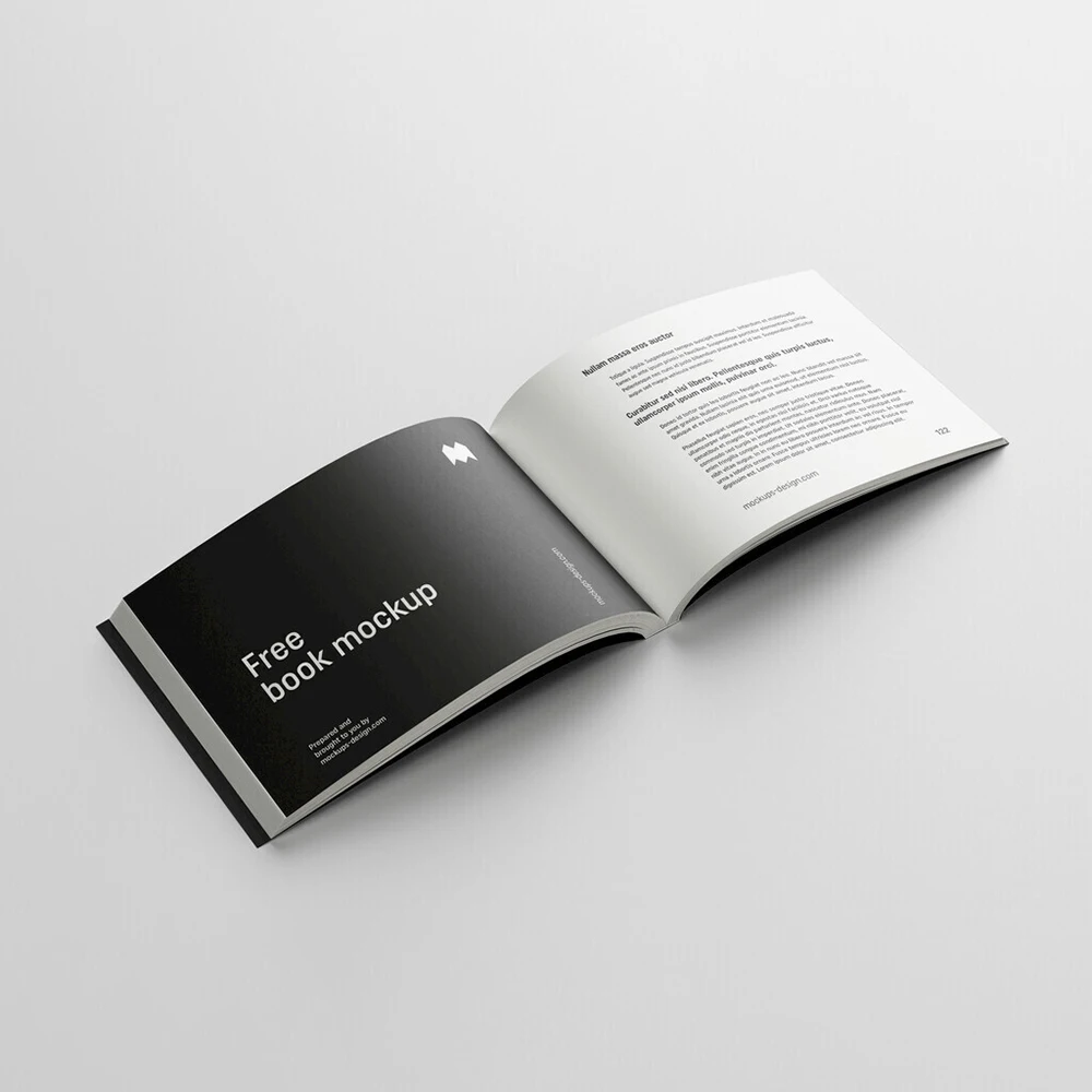 Custom Logo 50-Page Catalog Brochure Printed on Duplex Board Perfect Binding Booked Product Type