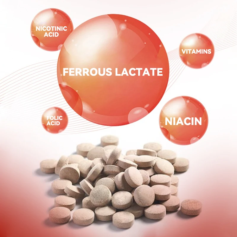 Factory private label  blood supplement for pregnant dog and cat Iron vitamins tablets