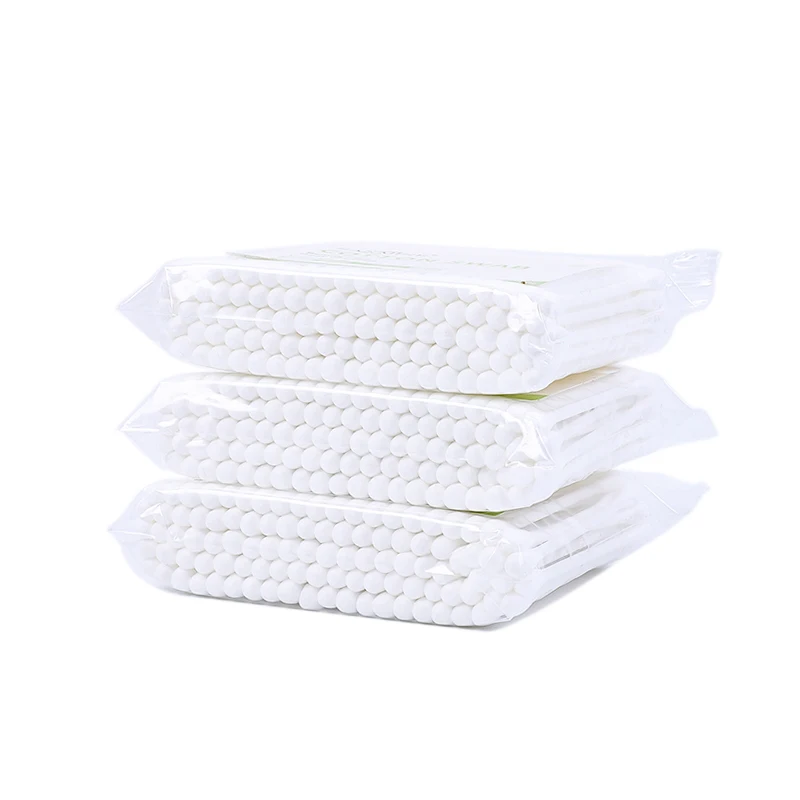 New design private label cotton buds make up swab makeup qtips