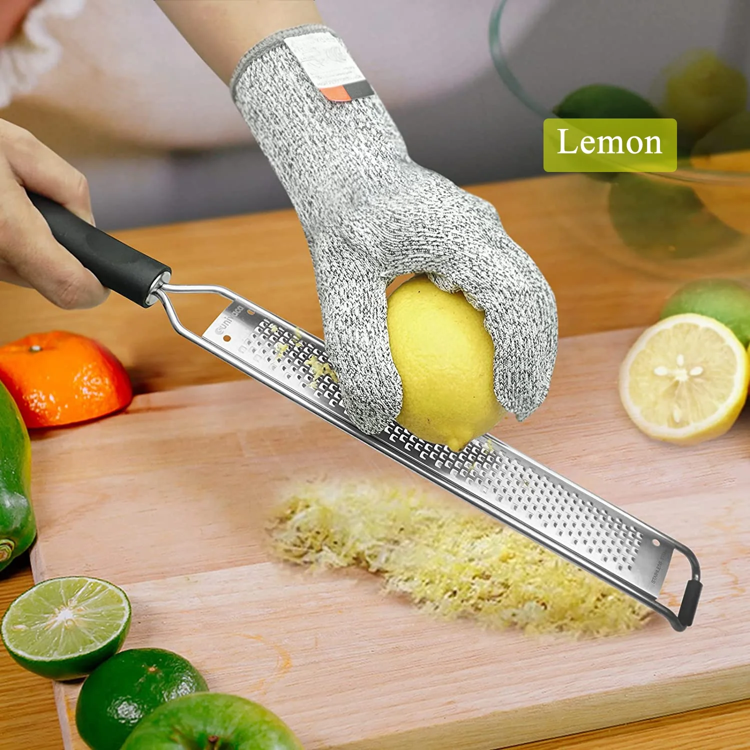 Multifunctional Grater Stainless Steel Manual Lemon Zester  Coconut Vegetable Cheese Grater