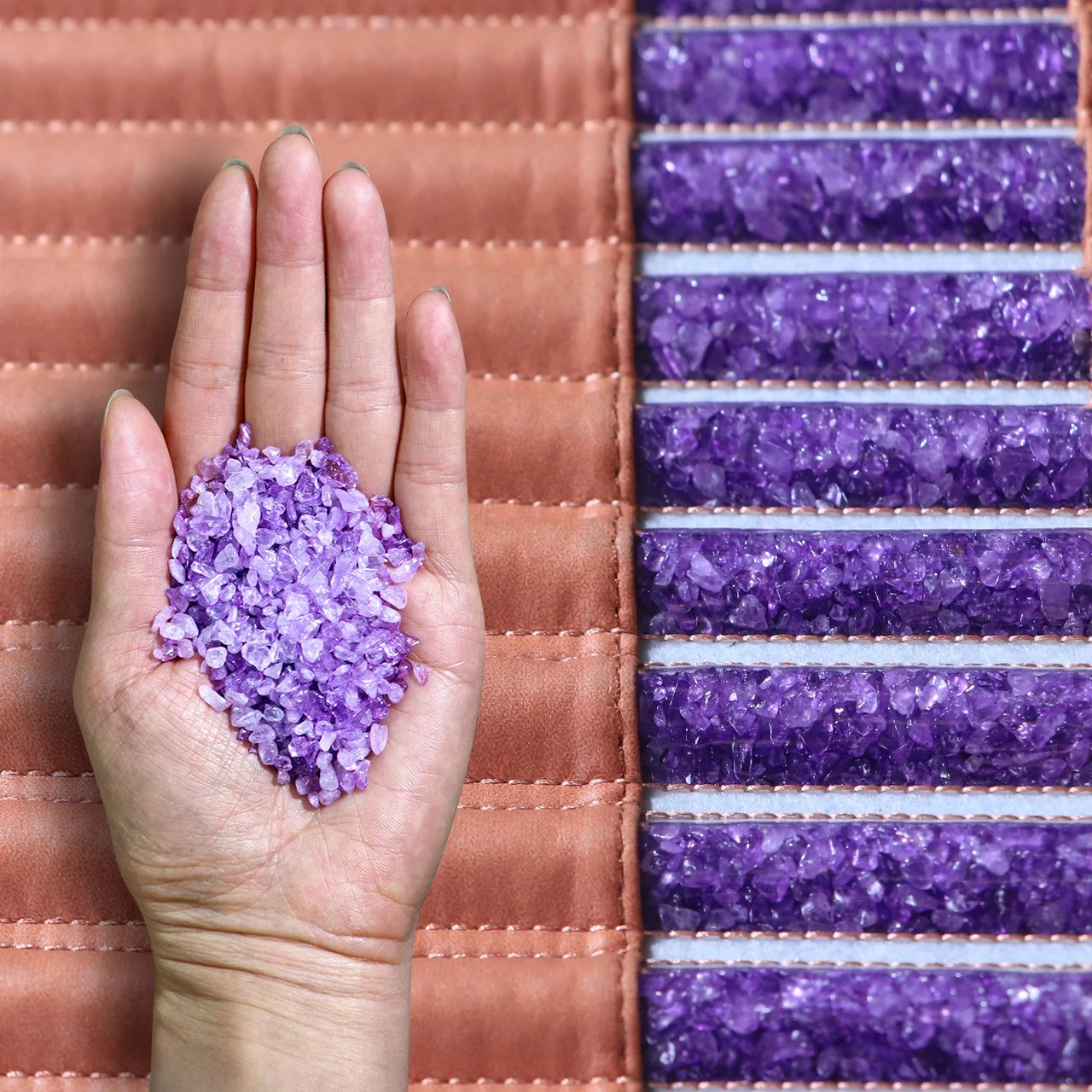 Amethyst Tourmaline Pemf Photon Magnetic Therapy Mat Infrared pemf photon chakra crystal mat