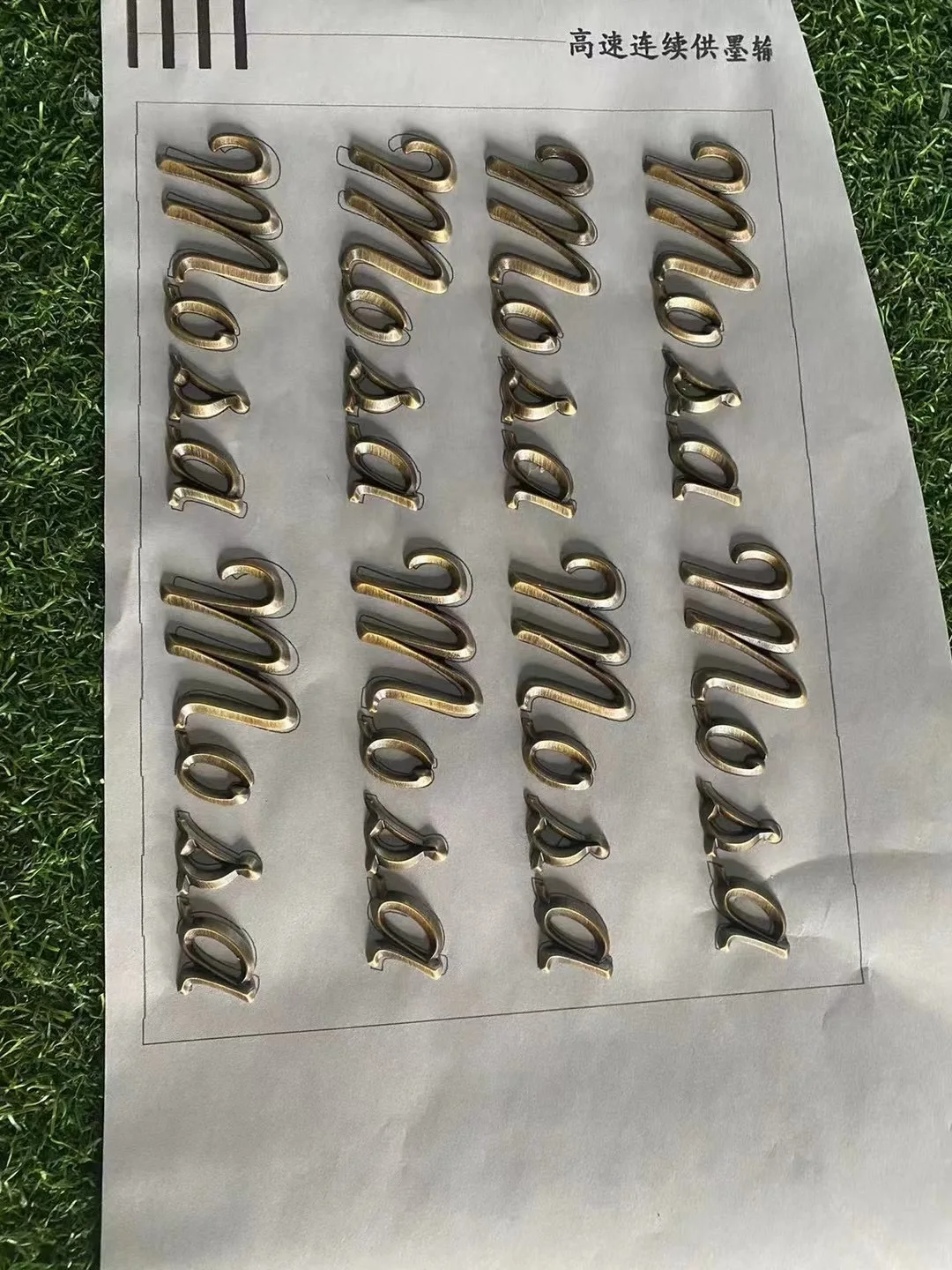 Hot selling 3D Custom metal letter High-end room number letter 3D carving letters