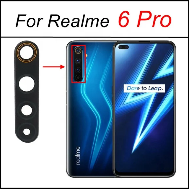 Задняя камера стеклянная крышка объектива для Realme 3 5 6 7 Pro Global 5i 5S 6i 7i 8 5G основная с