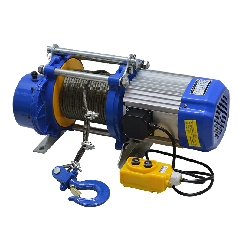 Construction Hoists High Speed Lifting Winch Small Electric Wire Rope Winch