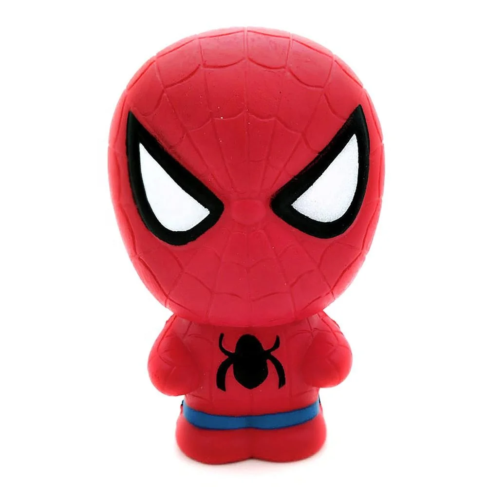 Китайская Высококачественная фигурка завода marvel супер герой большой Сжимаемый oem милая сжимаемая игрушка для снятия стресса медленно восстанавливающая форму