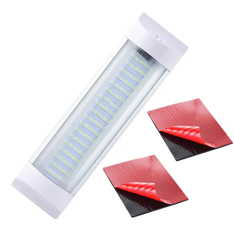 6000K 108 Leds reading bulb Ceiling Light Van Truck Lorry Camper roof lamp Interior Lights 12v Led Light Bar