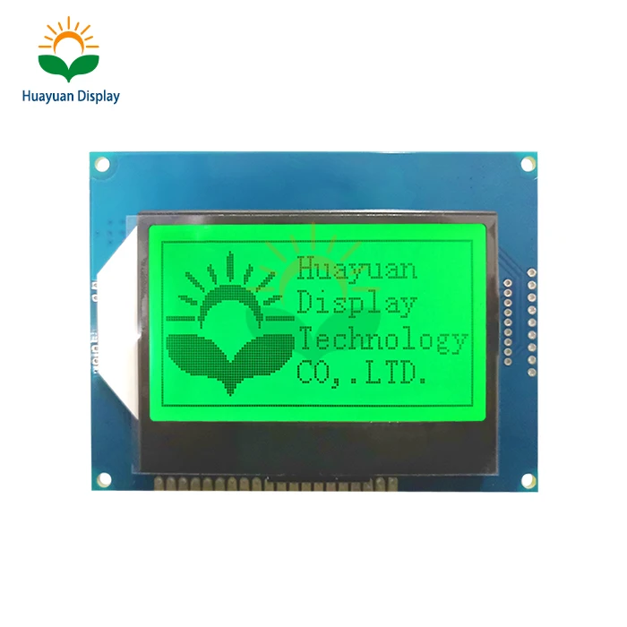 Factory wholesale 2.7 inch dots 128X64 STN lcd display module Controller IC ST7565R Data bus 6800 interface and 8-bit/SPI