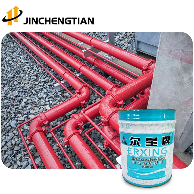 Universal thinner for metal paint nitrocellulose paint