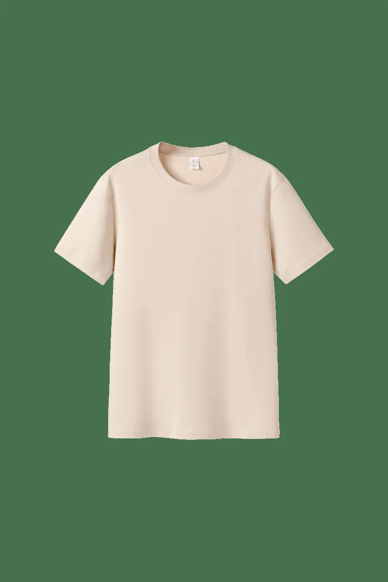 Custom Logo Anti-Wrinkle washed oversize t shirt  Blank plain short sleeve solid color cotton  t-shirt women