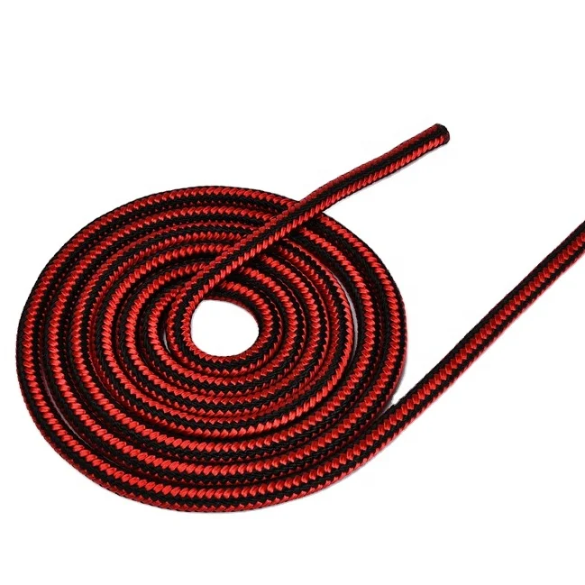 Customized High Strength Tree Climbing Rope Marine Rope Nylon PP Polyester UHMWPE  Strand Double Braid Rope