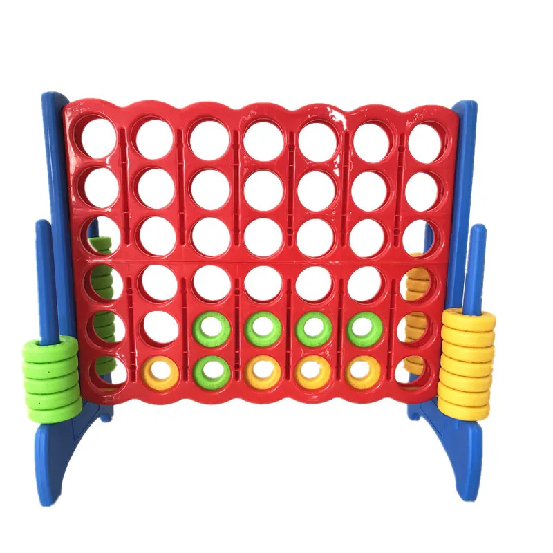 DS-TY1001 hot sale Outdoor Play Toy for kids Backyard Educational game chess four to score giant plastic 4 connect in a row game