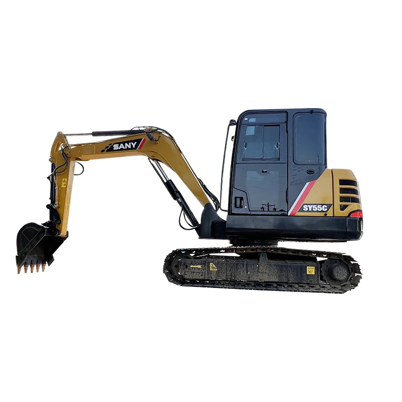 used cheap excavator small used excavators for sale crawler excavator used SY55C SY75C