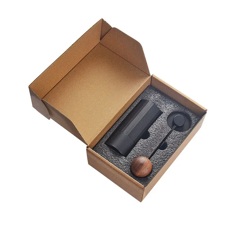 Long handle 20g mini manual coffee grinder Hand holding adjustable grinding Settings Coffee grinder