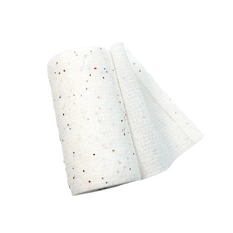 Custom Logo Printed Medical Non Woven Cohesive Bandage Self-adhesive Vet Bandages