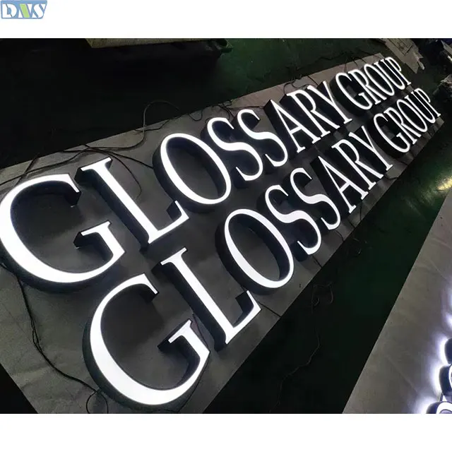 letter outdoor shops smoke led sign board for shop 3d frontlit stainless steel channel letters brand