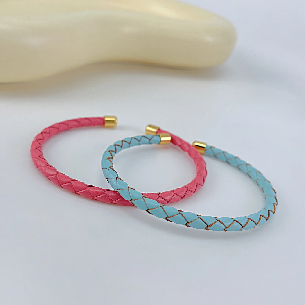 Fashion Red Thread String Bracelet Handmade Rope Line Pendant Charms for Diy Jewelry Making Stainless Steel Jewelry
