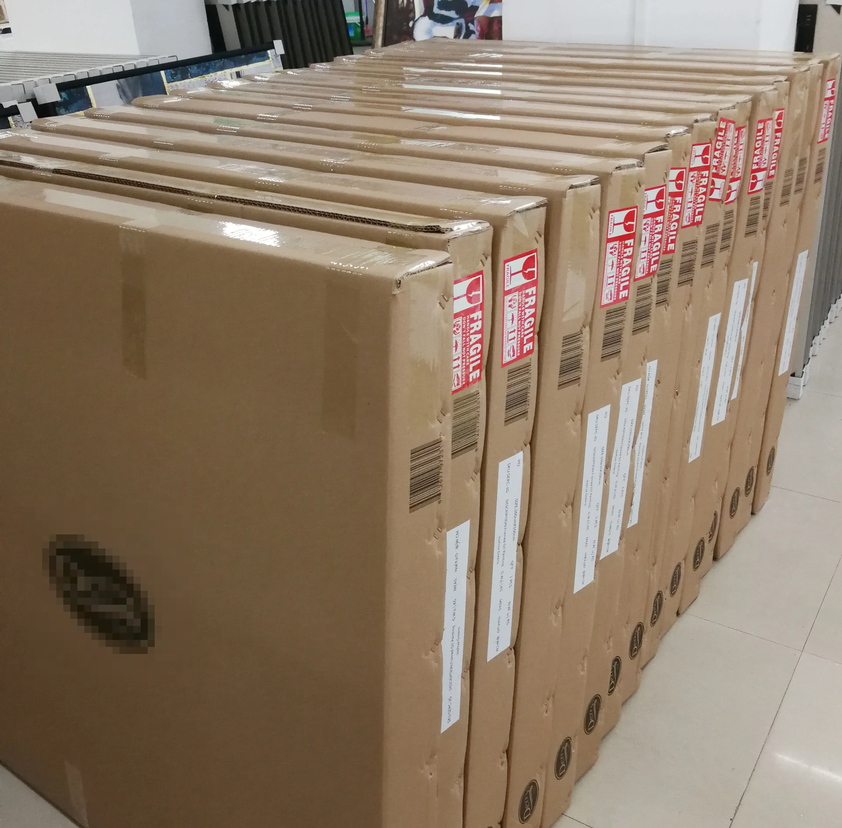 Wall Art Realism Flower and Bird World Portrait Painting Wild Duck Pure Hand-painted Oil Painting with Frame