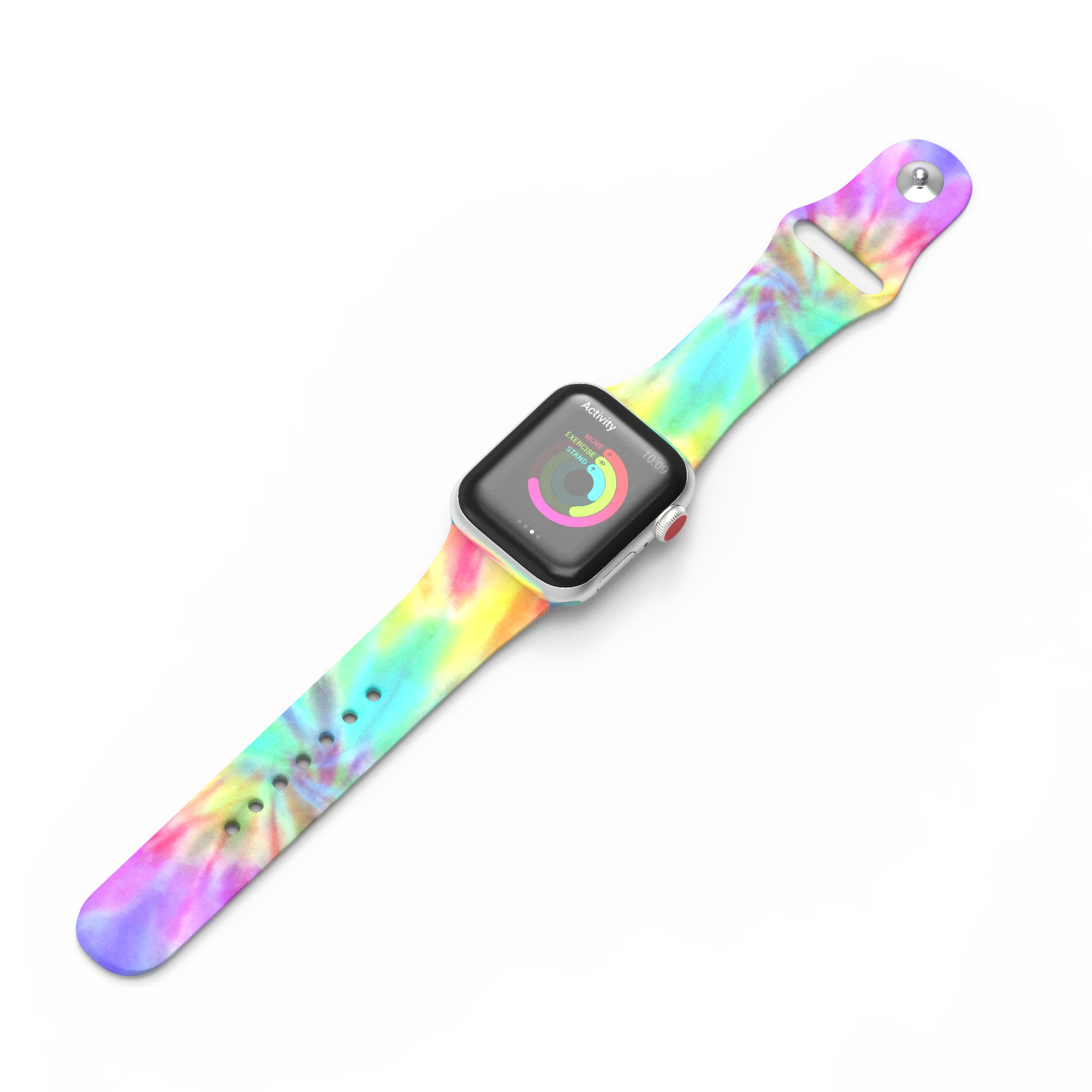  Набор цветных силиконовых ремешков HuaMJ для часов Apple Watch Series 6 5 4 3 2