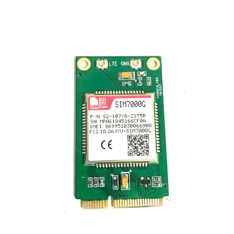 SIMCOM SIM7000G SIM7000G-PCIe Cat-M/NB/GSM Module MiniPCIe Mini PCIe 4G module