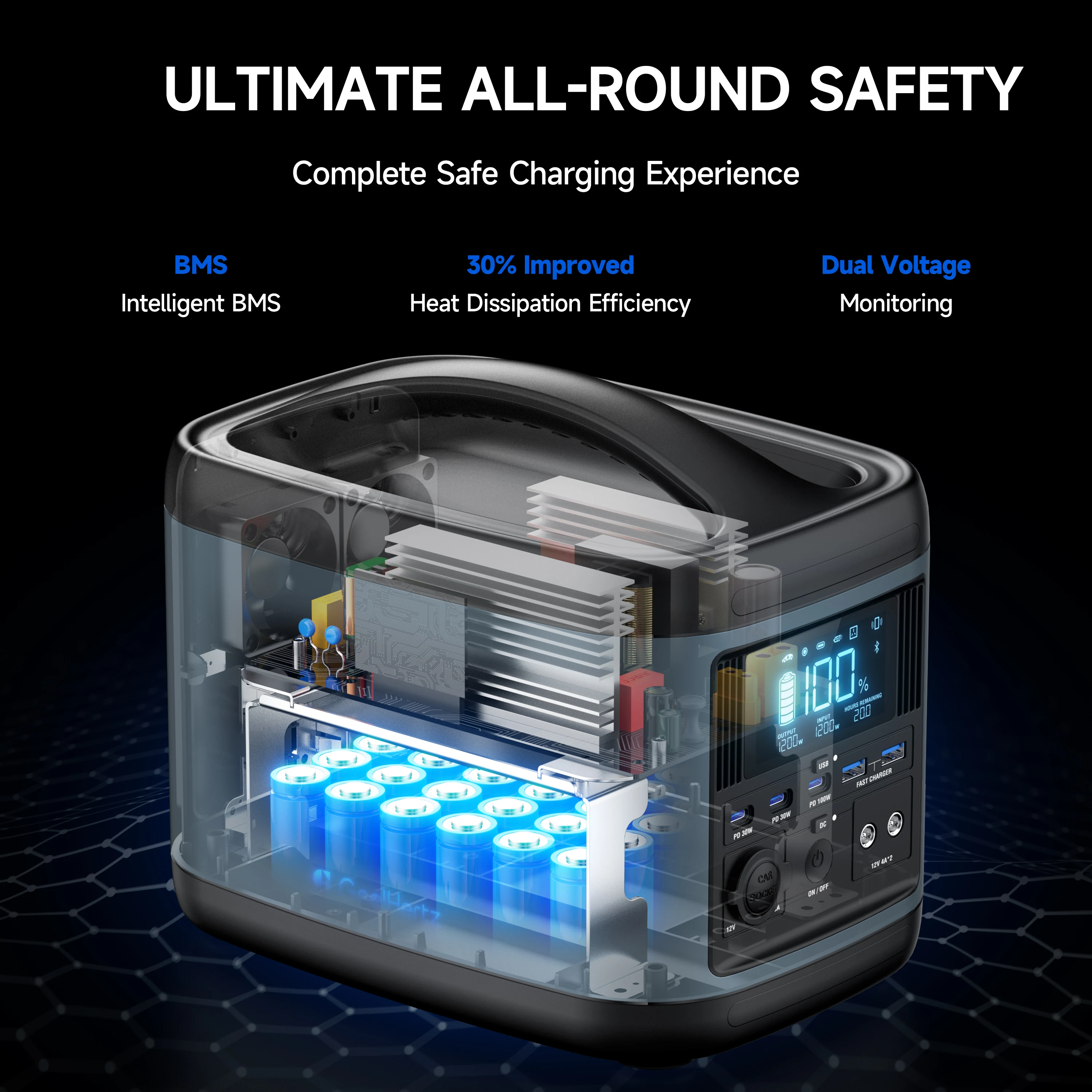 Hot Solar Generator 220v  600w 2200w Solar Portable Power Station 600w