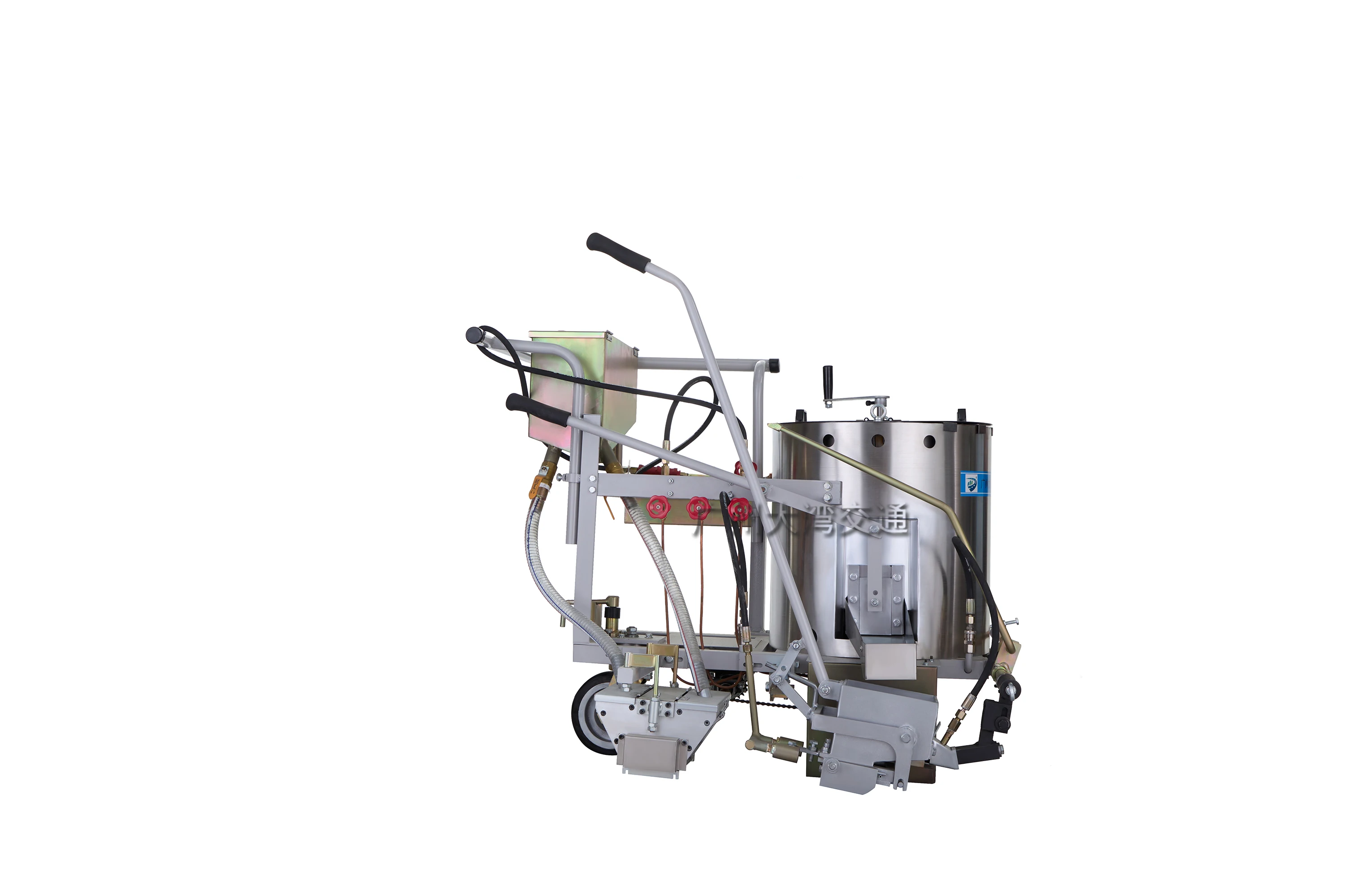 Factory Cheap Price Hand Push Hot Melt Propelled Road Marking Machine Used Glass Beads