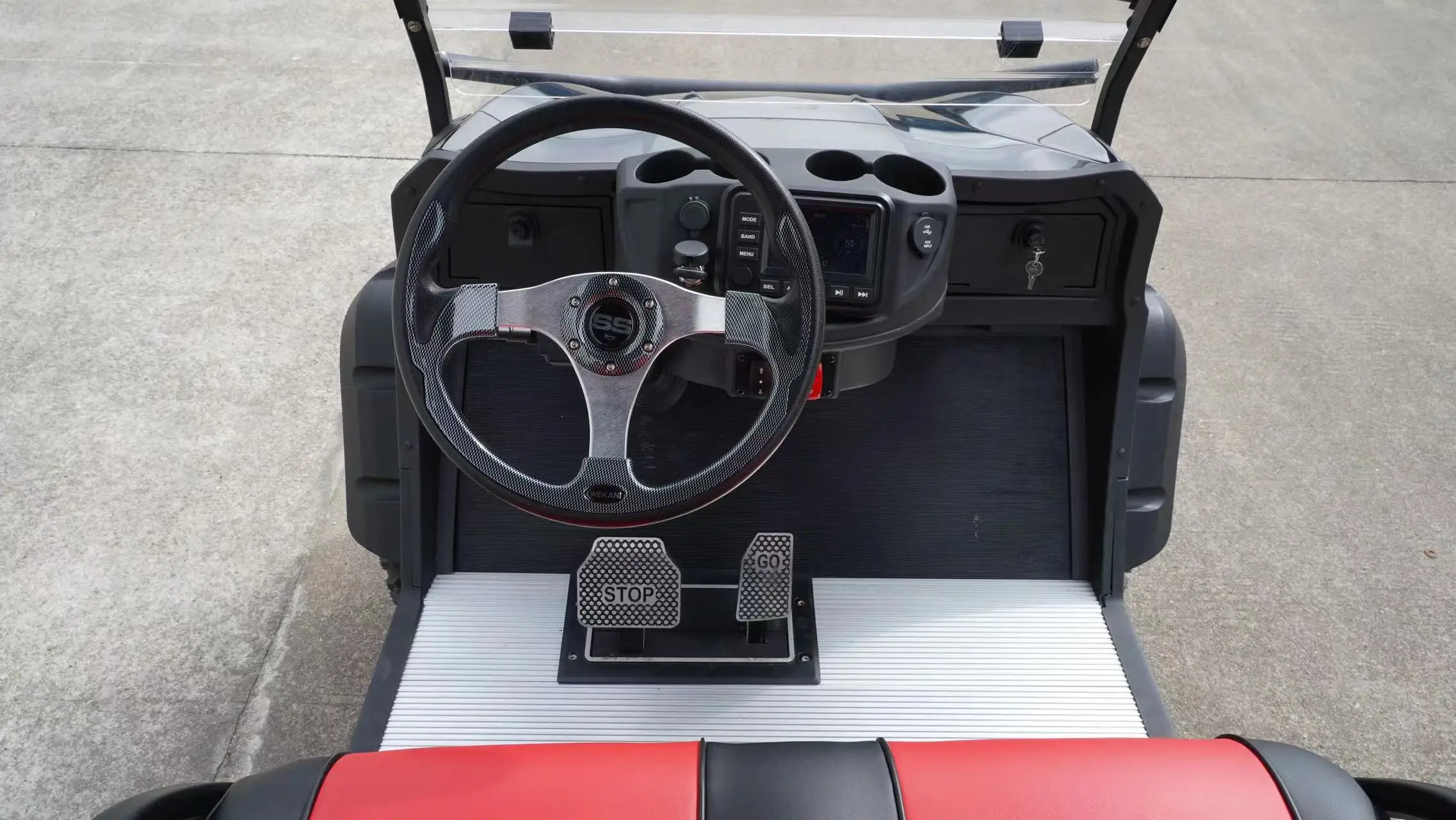 Ready to Ship Golf Cart Powerful Electric Car Adult Easy Drive Safe Belt Ready to Ship Golf Cart