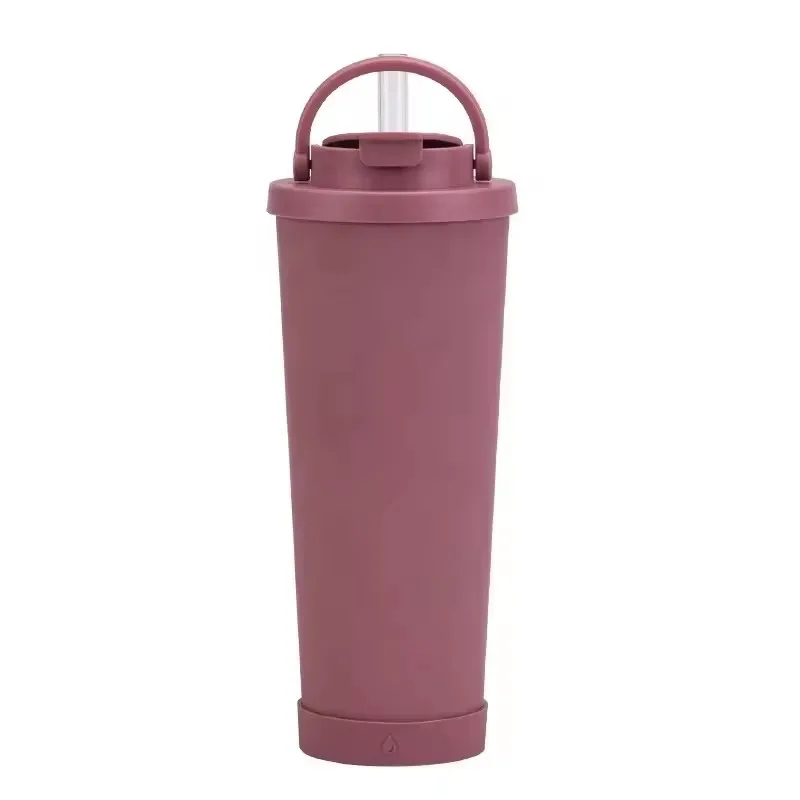 Original classic stainless steel custom logo 710ml large capacity thermos bottle with straw