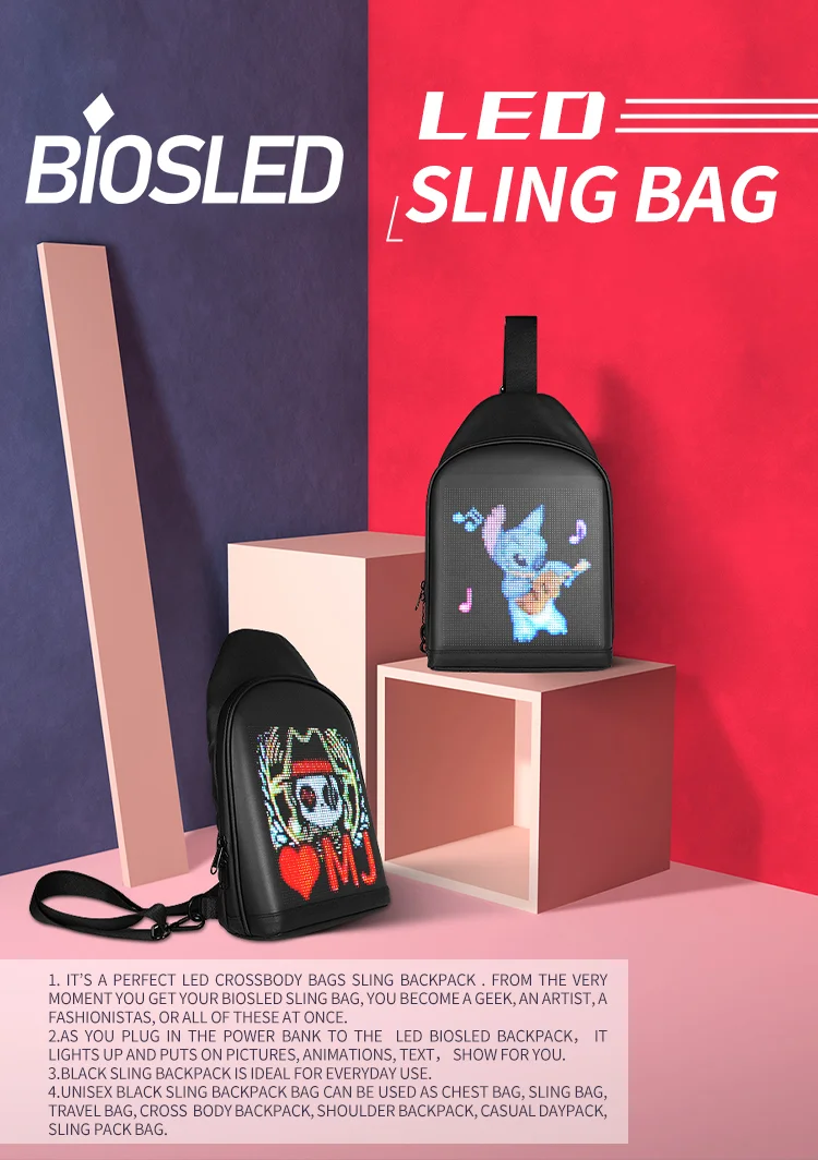 led back pack