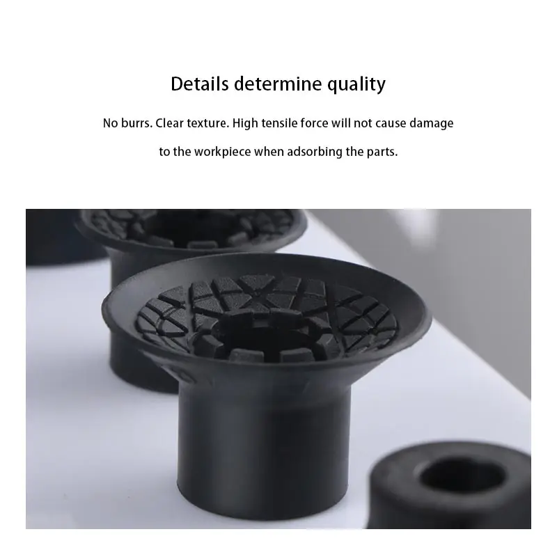 silicone rubber suckers rubber Robot industry PKMG-30 40 50 parallel pneumatic vacuum suction cup