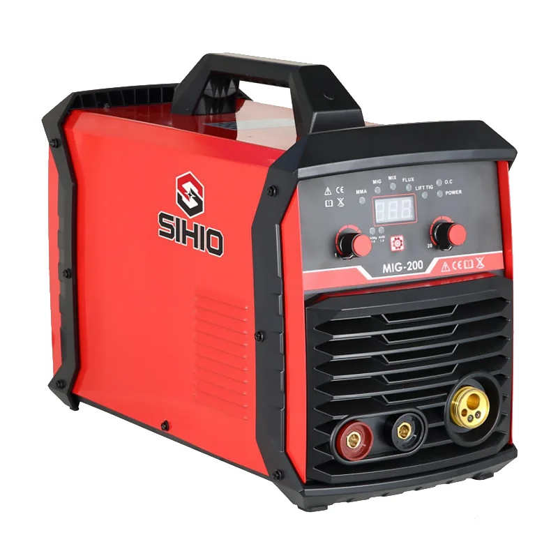 Sihio China Factory High Performance Dc Lift Welding Machine Flux Mig Mag Tig Mma Double Pulse Welder