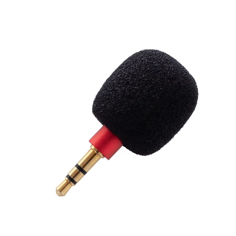 Portable Mike 3.5 mm Jack Matel Mini Wired Condenser Lavalier Lapel Clip Microphone For Smart Mobile Phone