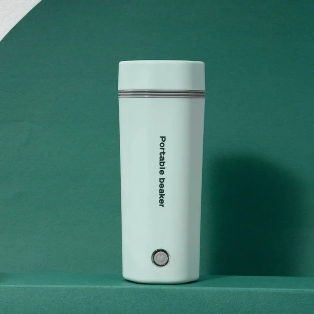 350Ml 110V/220V Electric Hot Water Cup Small Portable Kettle Travel Heating Smart Insulation Artifact Mini Boiling Up Five Mins