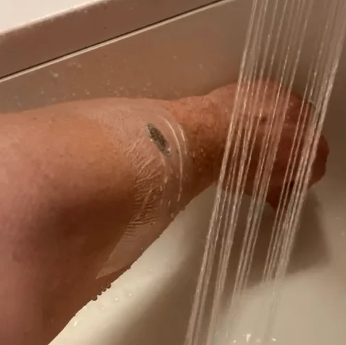 Sterile Tattoo Aftercare 10X12Cm Medical Waterproof Dressing For Wound Care