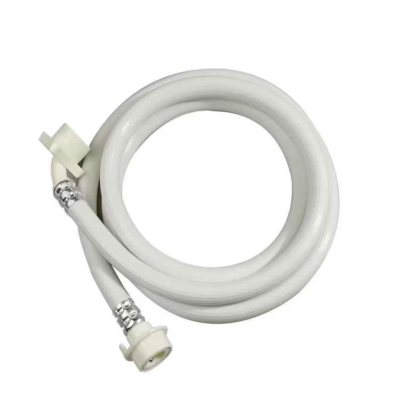 2m Modern Design Automatic PVC Material Washing Machine Water Pipe Thickened Explosion-Proof Hose Bathroom Toilet Plumbing Hoses