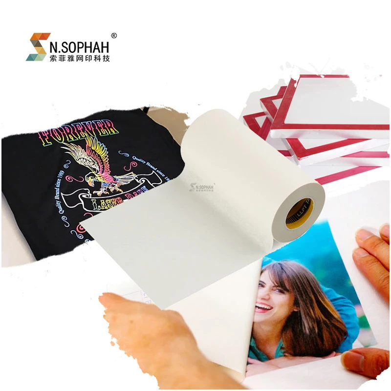 Hot Sales Direct Film Transfer Printed T Shirt Cheap Price Transparent PET Transfer Paper