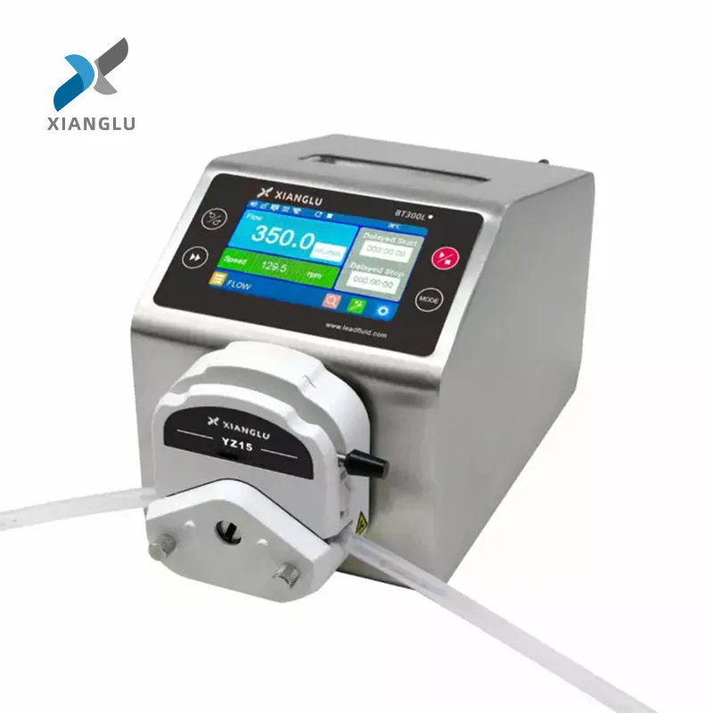 High Precision 10 rpm 220v 2l/min Smart Laboratory Stepper Motor Peristaltic Pump