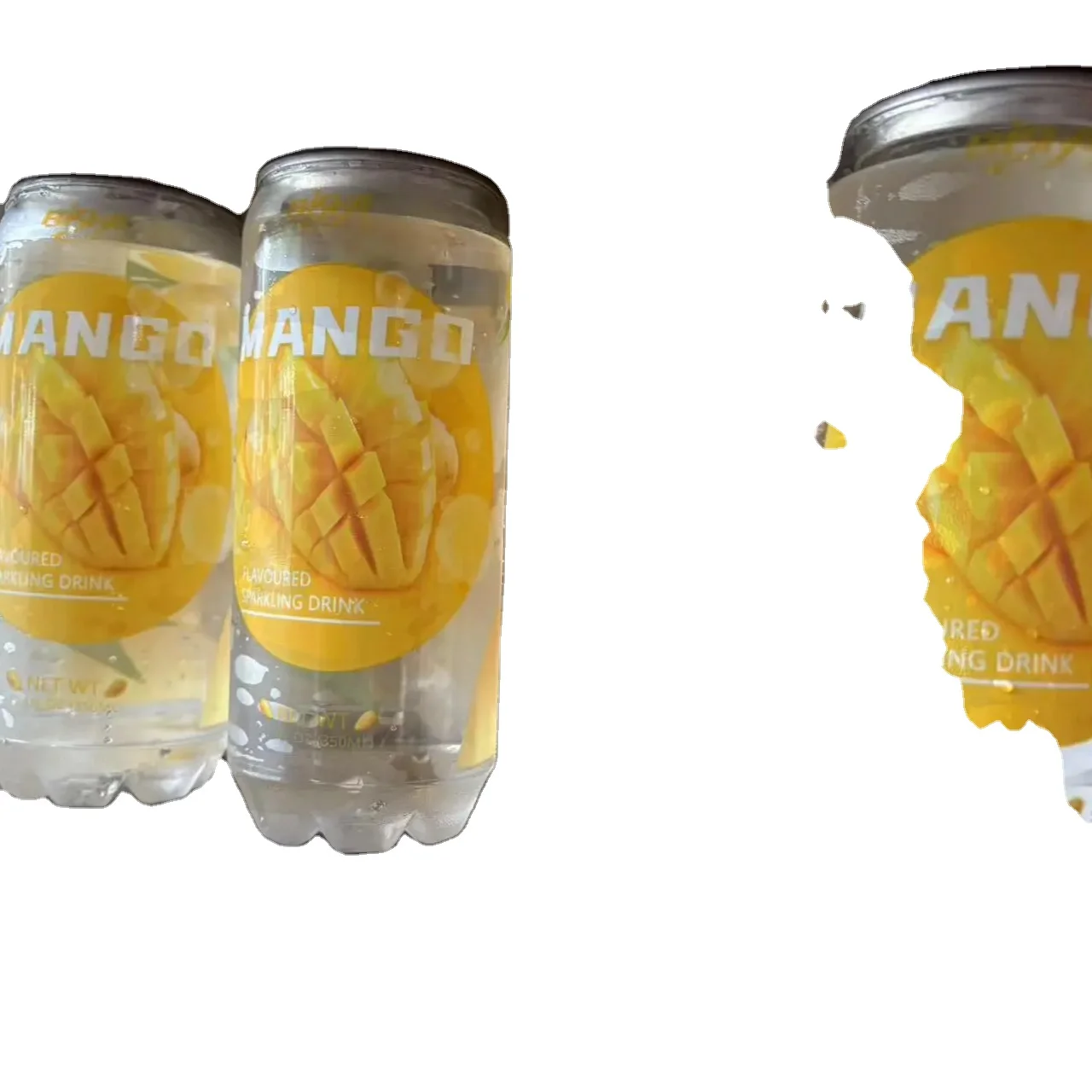 Private Label Brands 350ml PET CAN Mango Flavor soft drink