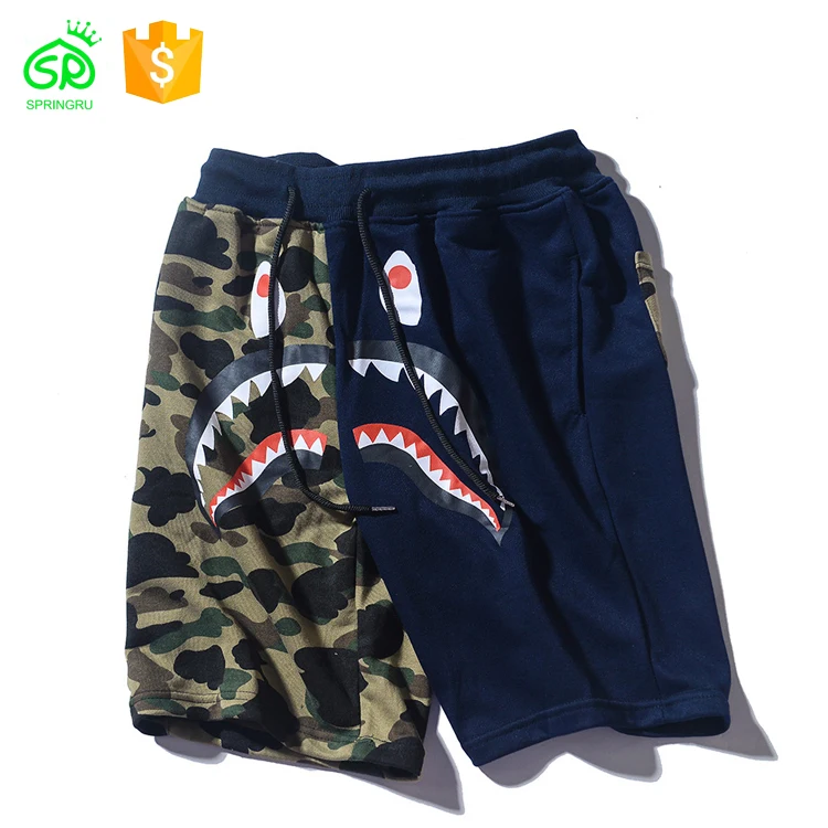 
Korean Style Camouflage Summer Loose Cotton Shorts Custom Board Shorts Men 