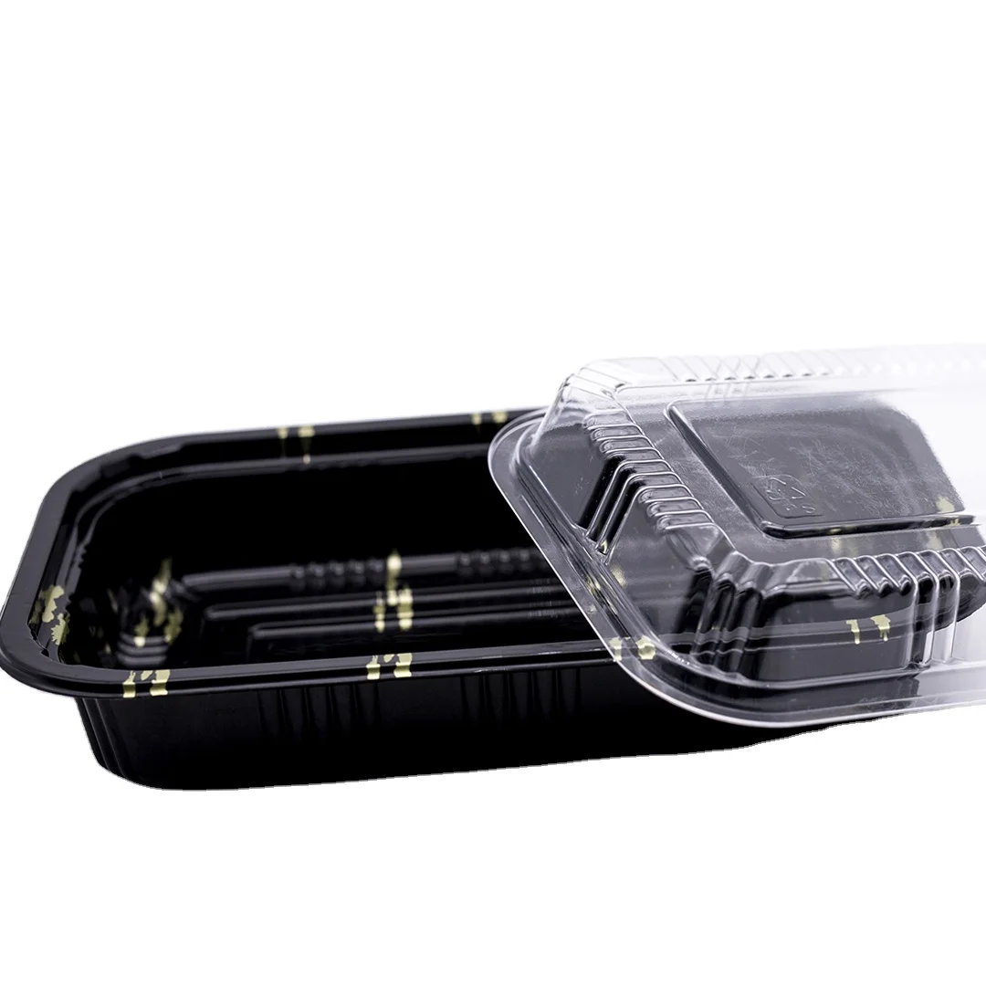 Disposable Plastic Sushi Food Rolls Packaging Tray / Take Out Food Trays Sushi Container / Sushi Box Safe Food Grade Material
