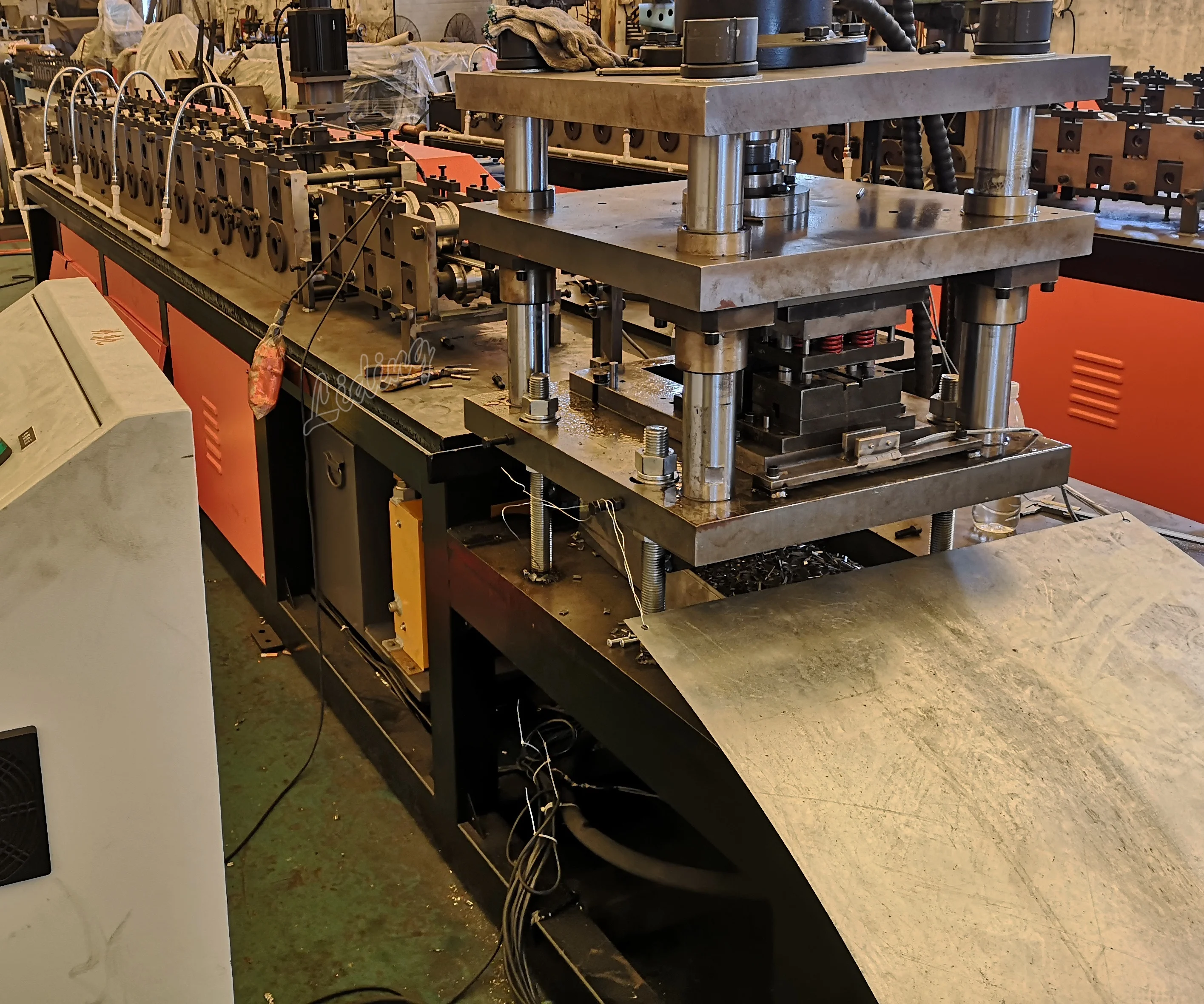 Car window Slide Rail Production Line Slide Rail Roll Forming Machine
