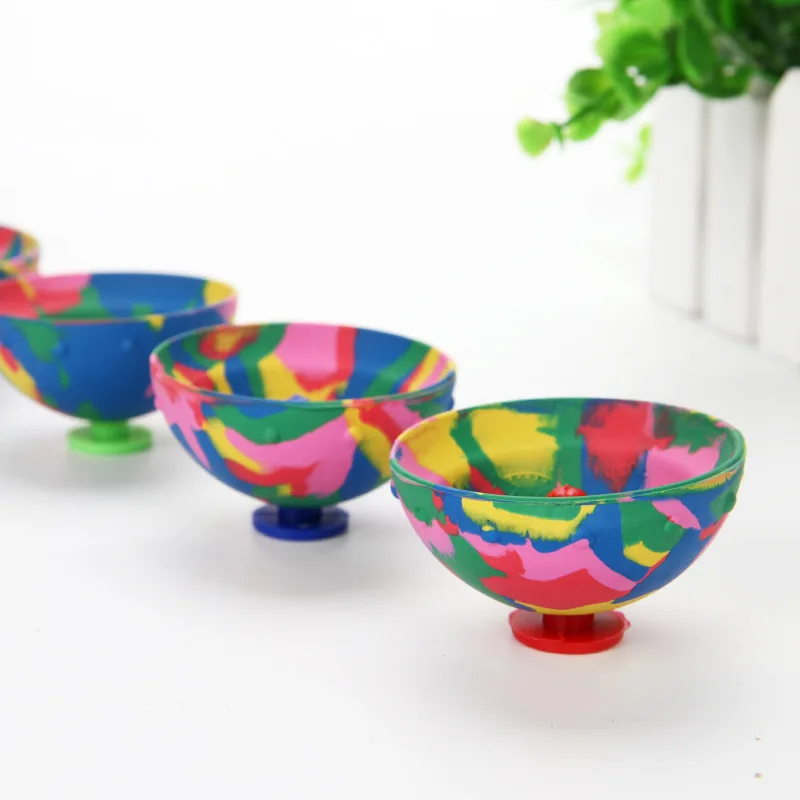 2022 Hot 45mm Funny Hip Pop Rubber Bouncing Jumper Ball for Kids Bouncy Bowl Ball Hip Hop Pops Toy