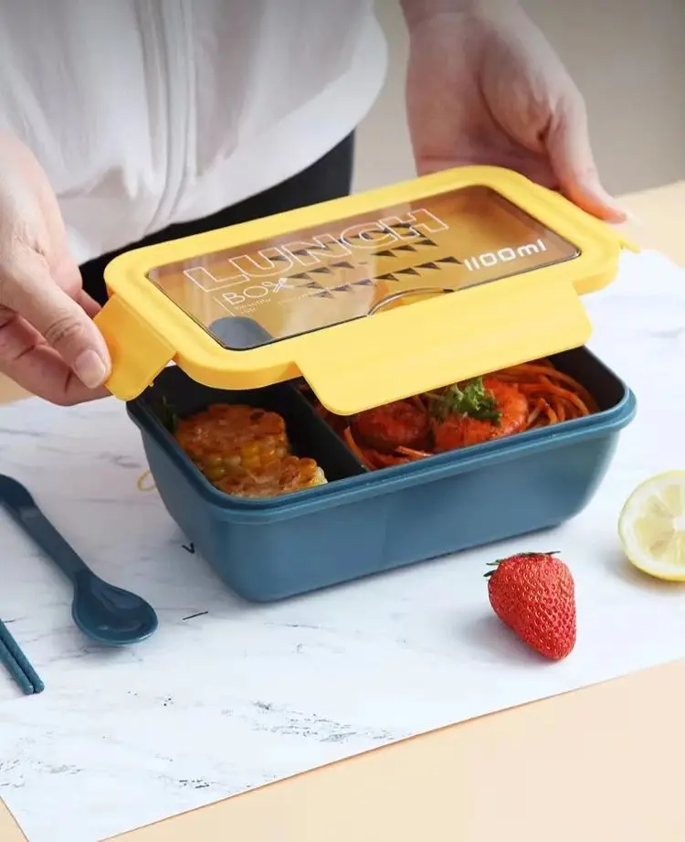 Cute Lunch Box For Kids Compartments Portable Bento Lunch box Children Kid School Outdoor Camping Picnic Food Container