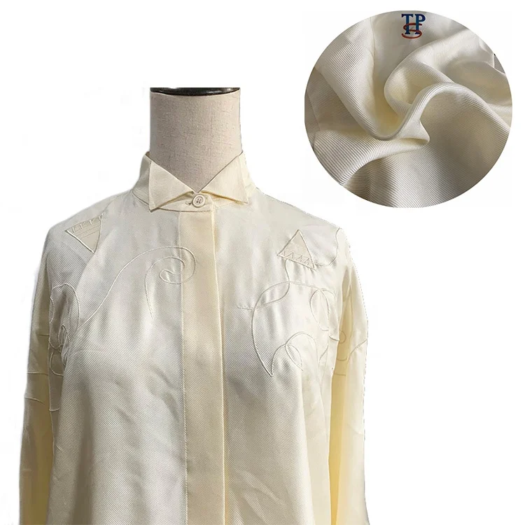 27mm silk fabric wholesale natural twill silk fabric for printing or blouse