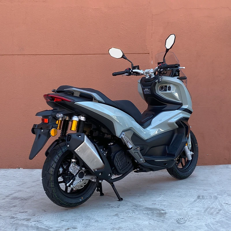 Сертификат EPA EEC 200cc бензиновые мотоциклы дисковый тормоз ABS EFI система автоматический двигатель Максимальная скорость 105 км/ч бензиновый скутер
