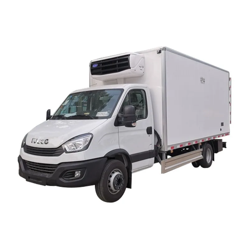Factory sale various widely used hot sale special van box food truck refrigerated