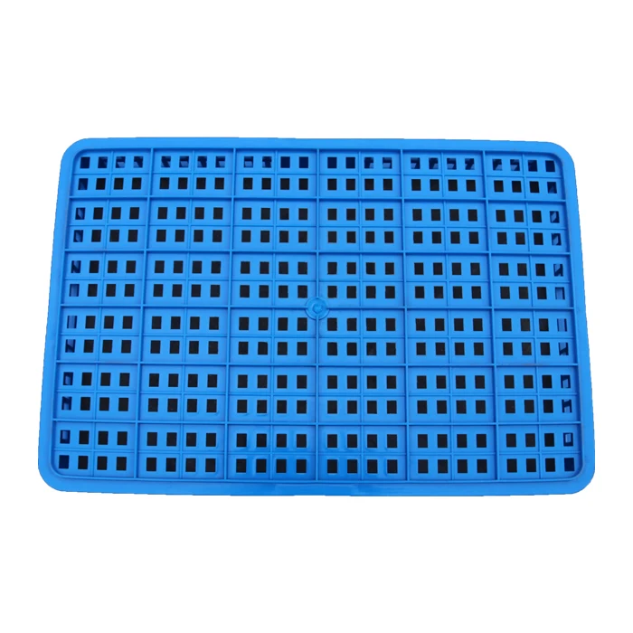 JOIN Plastic Bread Tray 630*400*124mm Vented Fruit Vegetable Basket Food Grade Plastic Crates Stackable Pizza Tray