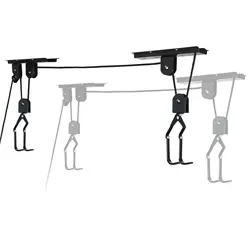 Hot Sale Ceiling Mounted Cycle Bike Bicycle Lift Storage Rack Holder Garage Hook