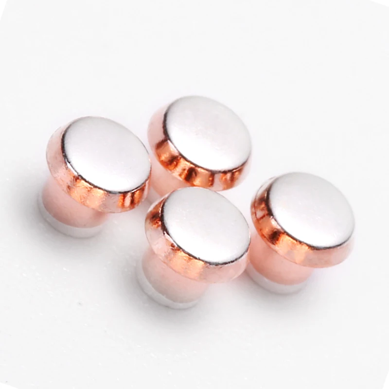 High Quality Trimetal Silver Alloy Contact Electrical AgCdO Bimetal Trimetal Rivet Contact