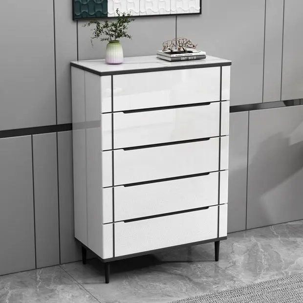 Chinese professional manufacturer Modern White  Solid Wood Cabinet