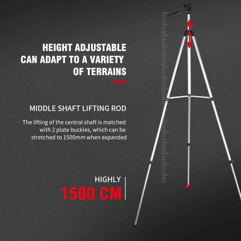 360 Rotating Adjustable Angle 150CM 59' Professional Overhead Tripod Mobile Phone dslr Camera Holder Tripod Stand